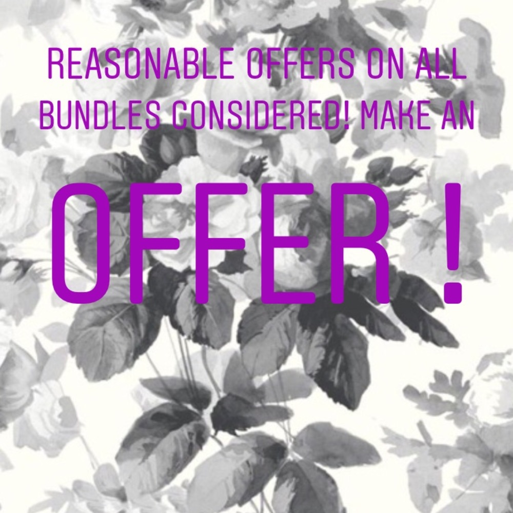 Offers on bundles accepted ! Cleaning out!